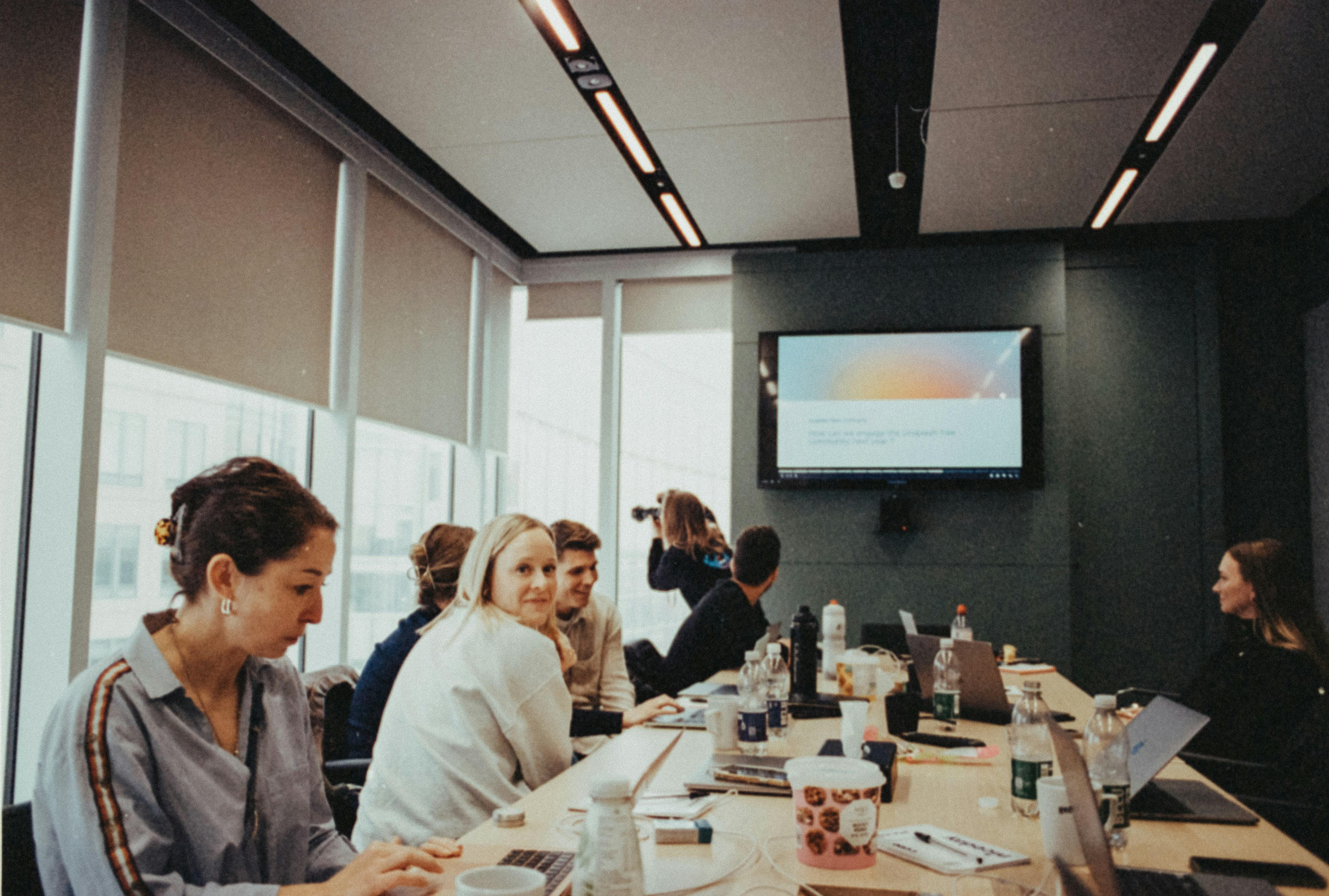 Team working together