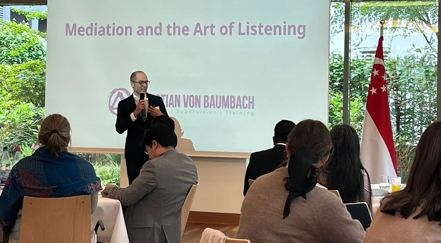Workshop at the Singapore Embassy – Mediation and the Art of Listening
