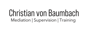 Christian von Baumbach Mediation Supervision Training
